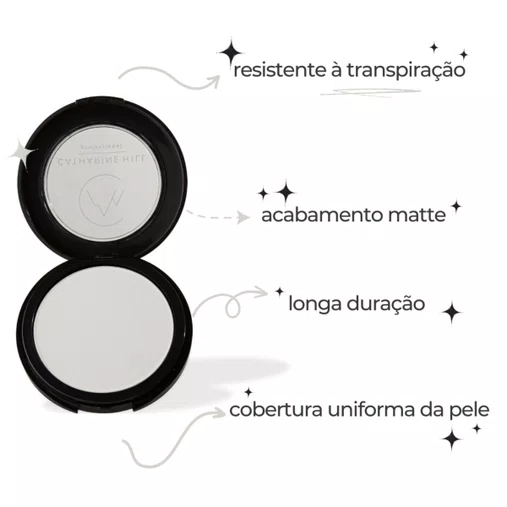 Base Compacta Pancake Branco | Catharine Hill