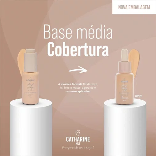 Base Líquida Média Cobertura MC02 | Catharine Hill