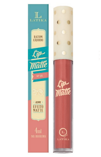 Batom Líquido Lip Matte Cor 05 - Latika