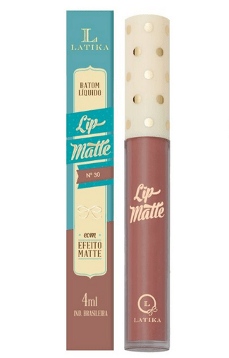 Batom Líquido Lip Matte Cor 30 - Latika