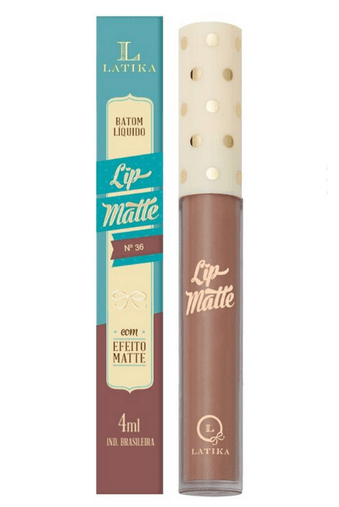 Batom Líquido Lip Matte Cor 36 - Latika