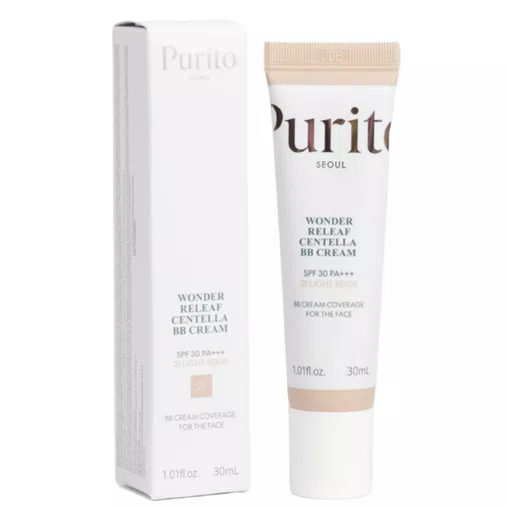 BB Cream Centella Cor 21 Light Beige FPS30 30ml | Purito