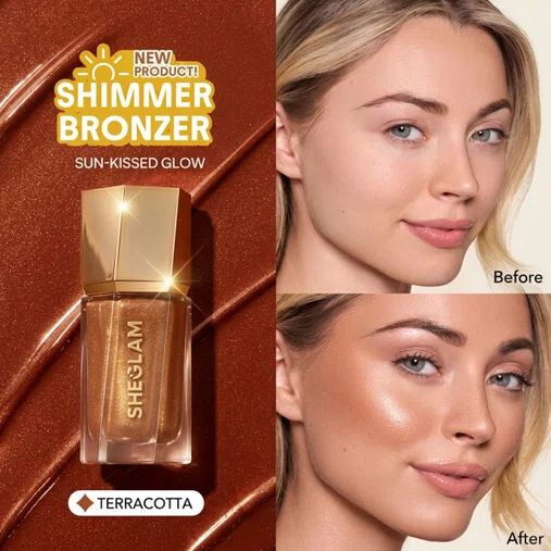 Bronzeador Líquido Sun Beam Terracota 5,2ml | Sheglam