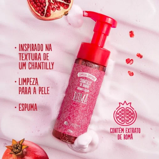 Chantilly de Banho Romã 175ml | L'Occitane au Brésil