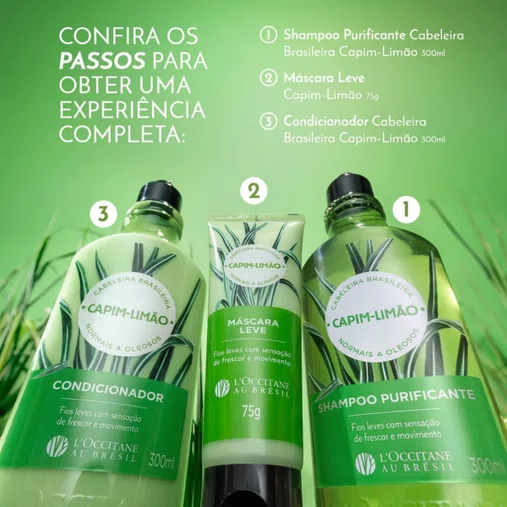 Condicionador Capim-Limão 300ml | L'Occitane au Brésil