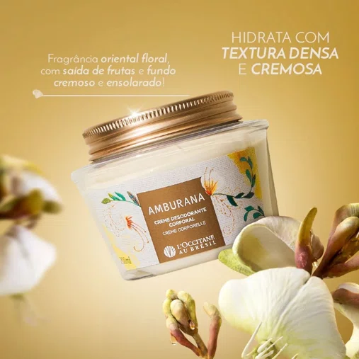 Creme Corporal Amburana 200ml | L'Occitane au Brésil