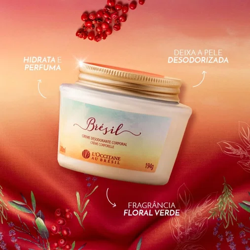 Creme Corporal Brésil 200ml | L'occitane Au Brésil