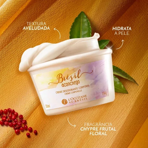 Creme Corporal Brésil Aconchego 200ml | L'Occitane au Brésil