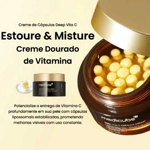 Creme Facial Deep Vita C Capsule Cream 55g | Medicube