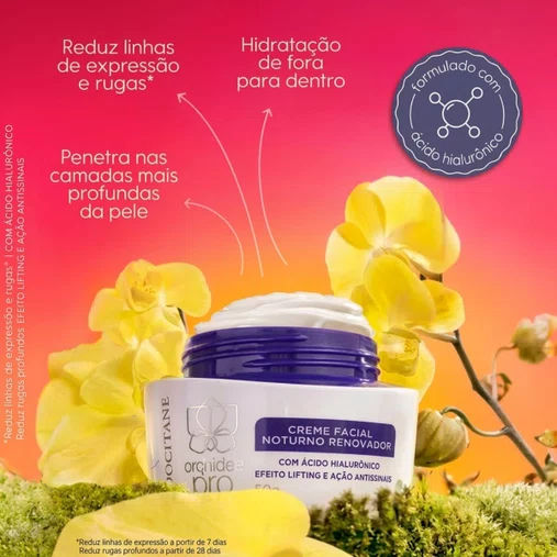 Creme Facial Noturno Renovador 50g | L'Occitane au Brésil
