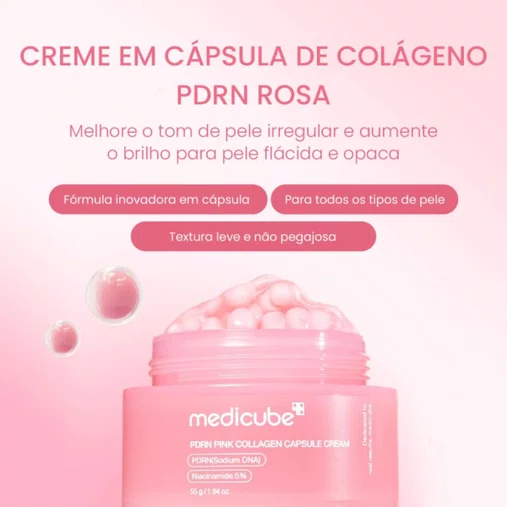 Creme Facial Pdrn Pink Collagen 55g | Medicube