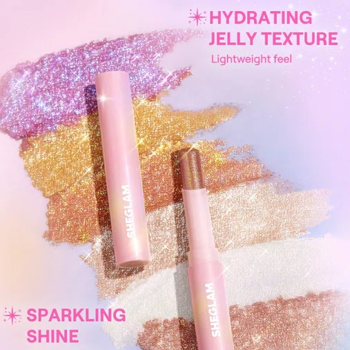 Crystal Jelly Bastão Brilho Lilás 3g | Sheglam