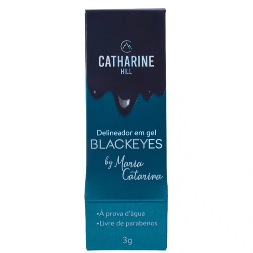 Delineador Gel Maria Catarina Preto | Catharine Hill