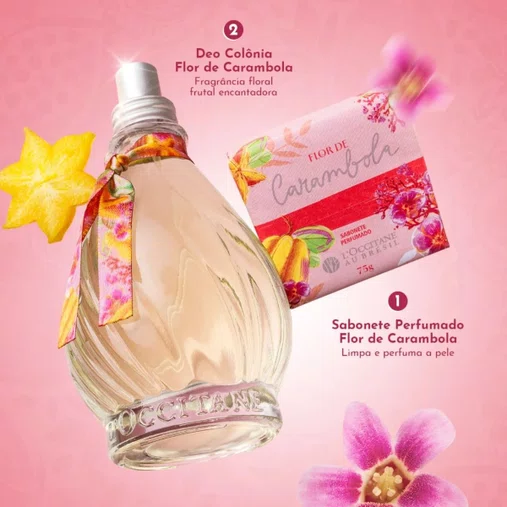 Deo Colônia Flor de Carambola 100ml | L'Occitane au Brésil
