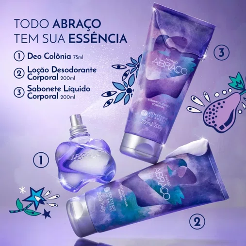 Deo Colônia Nosso Abraço 75ml | L'occitane Au Brésil