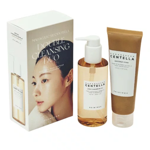 Kit Limpeza Facial Centella Double Cleansing Duo | Skin1004