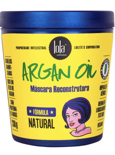 Lola Cosmetics Argan Oil - Máscara de Reconstrução - 230g