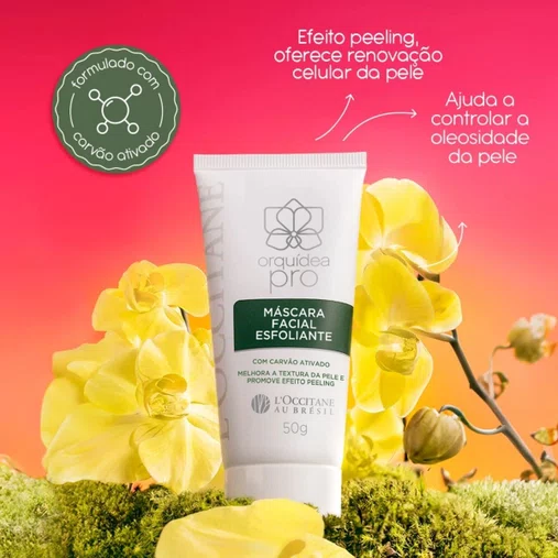 Máscara Facial Esfoliante Orquídea Pro 50g | L'occitane