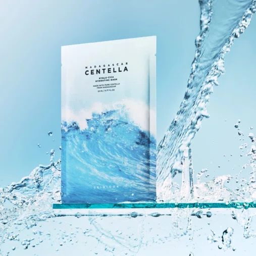 Máscara Facial Hyalu-Cica Hydrating 1 Unidade | Skin1004