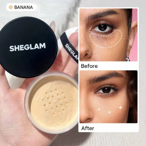 Pó de fixação Baked Glow Banana 5,5g | Sheglam