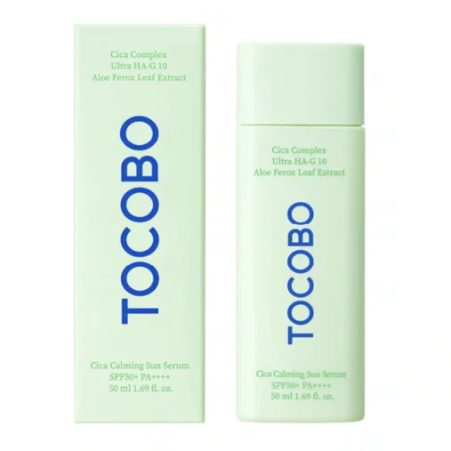 Protetor Solar Sérum Cica Calming SPF50+ 50ml | Tocobo