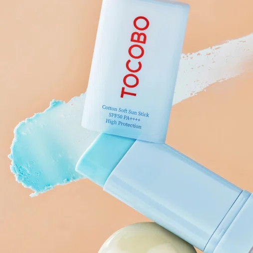 Protetor Solar Stick Cotton Soft SPF50 19g | Tocobo
