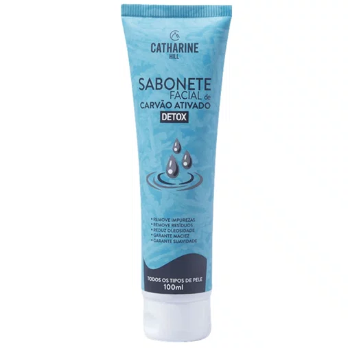 Sabonete Carvão 100ml Bisnaga | Catharine Hill