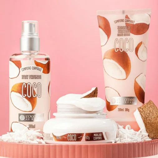 Sabonete Cremoso Coco 200ml | L'Occitane au Brésil