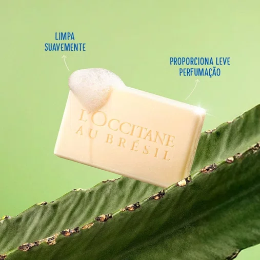 Sabonete Cremoso Mandacaru 75g | L'Occitane au Brésil