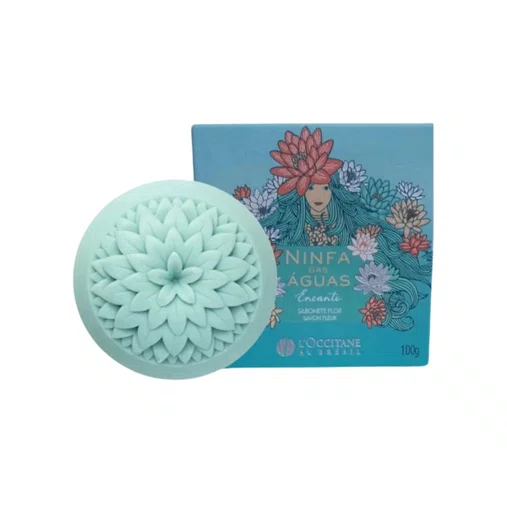 Sabonete Flor Ninfa das Águas Encanto 100g | L'Occitane