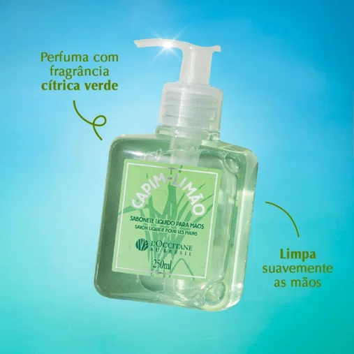 Sabonete Líquido Capim-Limão 250ml | L'Occitane au Brésil