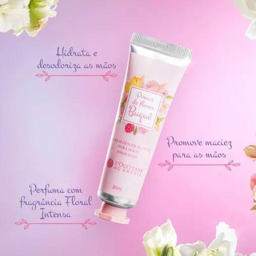 Sérum para Mãos Pomar de Flores Buquê 30ml | L'Occitane