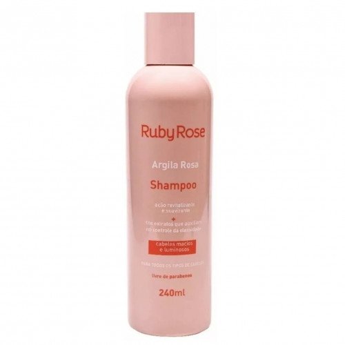 Shampoo Argila Rosa - Ruby Rose
