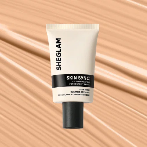 Skin Sync Base Acetinada Areia 30ml | Sheglam