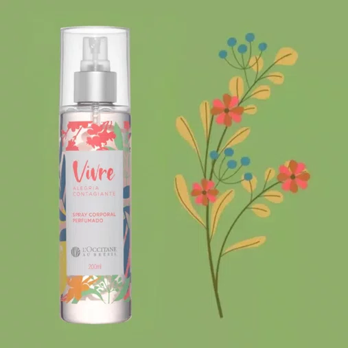 Spray Corporal Alegria Contagiante 200ml | L'Occitane