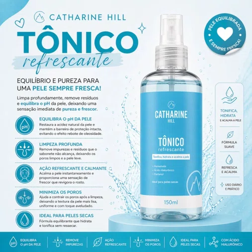 Tônico Facial Refrescante | Catharine Hill