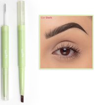 Lápis para sobrancelha + Gel Fixador Melu Cores:Dark