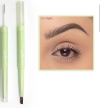 Lápis para sobrancelha + Gel Fixador Melu Cores:Light