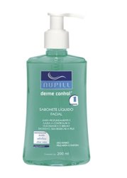 Nupill Sabonete Líquido Facial Derme Control 200ml