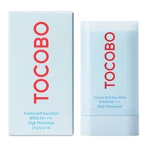 Protetor Solar Stick Cotton Soft SPF50 19g | Tocobo